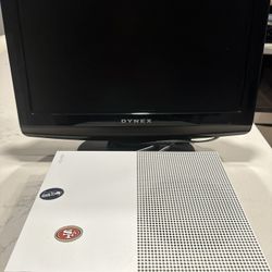 Microsoft Xbox One S space + PC games. 