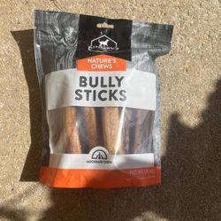 Bully Stick Dog Treats  1lb Bag 