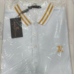 White LV Polo Shirts