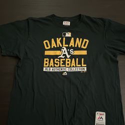 Oakland athletics baseball tee