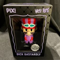 PIX! Wacky Races Dick Dastardly Limited Edition Figure
