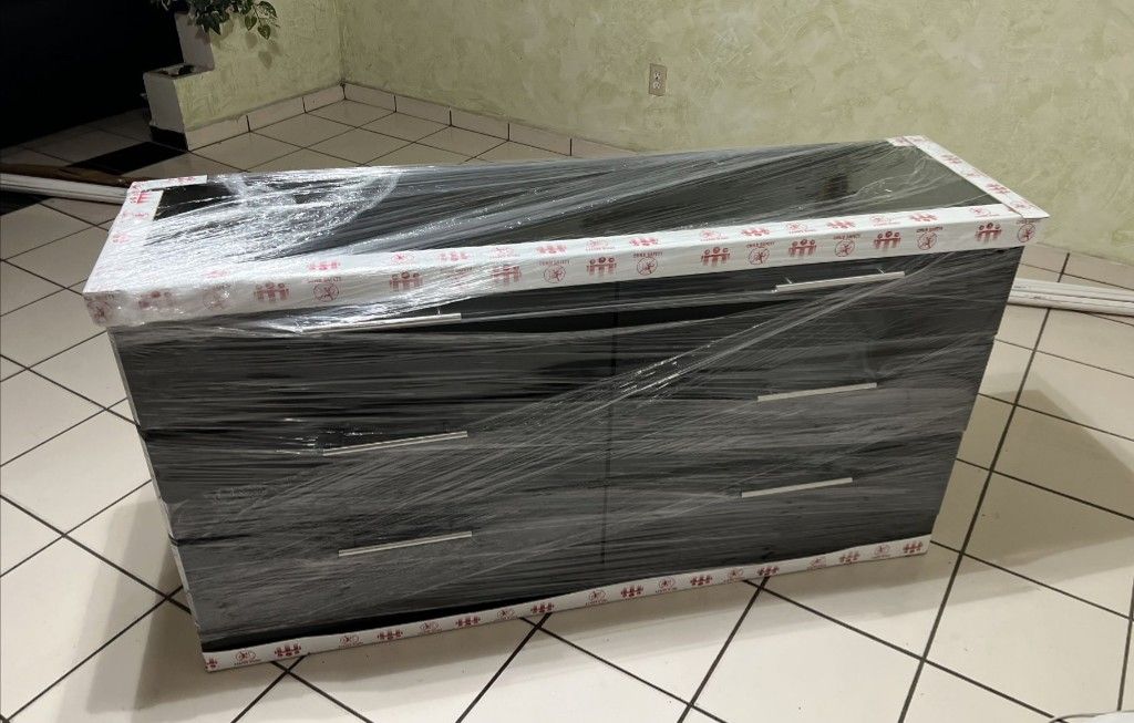 New DRESSER FOR SALE NEW DRESSER ASSEMBLED 6 DRAWERS STORAGE COMODA NUEVA