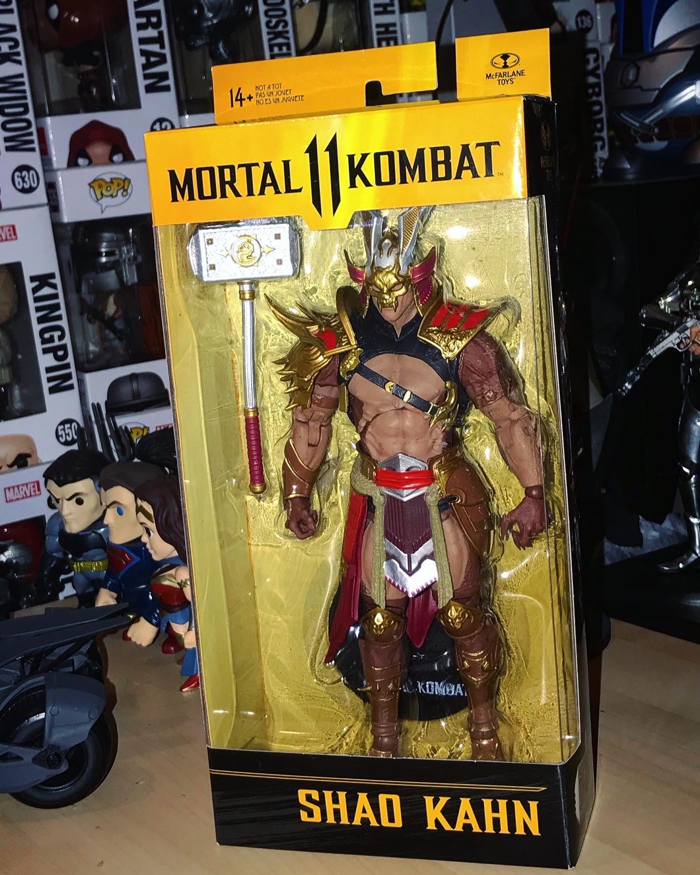 New Sealed In The Box  McFarlane Toys Mortal Kombat 11 Shao Kahn Action Figure