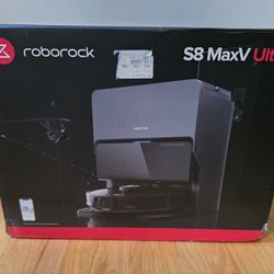 Sparkling Clean Holiday Floors Roborock S8 MaxV Ultra  Floor Vacuum Robot– Warranty Replacement, Never Used!
