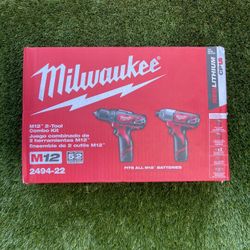 New! M12 Drill/Impact Combo Kit