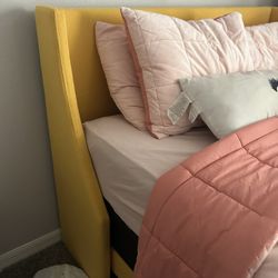 Full Upholstered Bed Frame