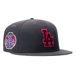 New Era 59FIFTY After Glow Los Angeles Dodgers Breast Cancer October Pink UV