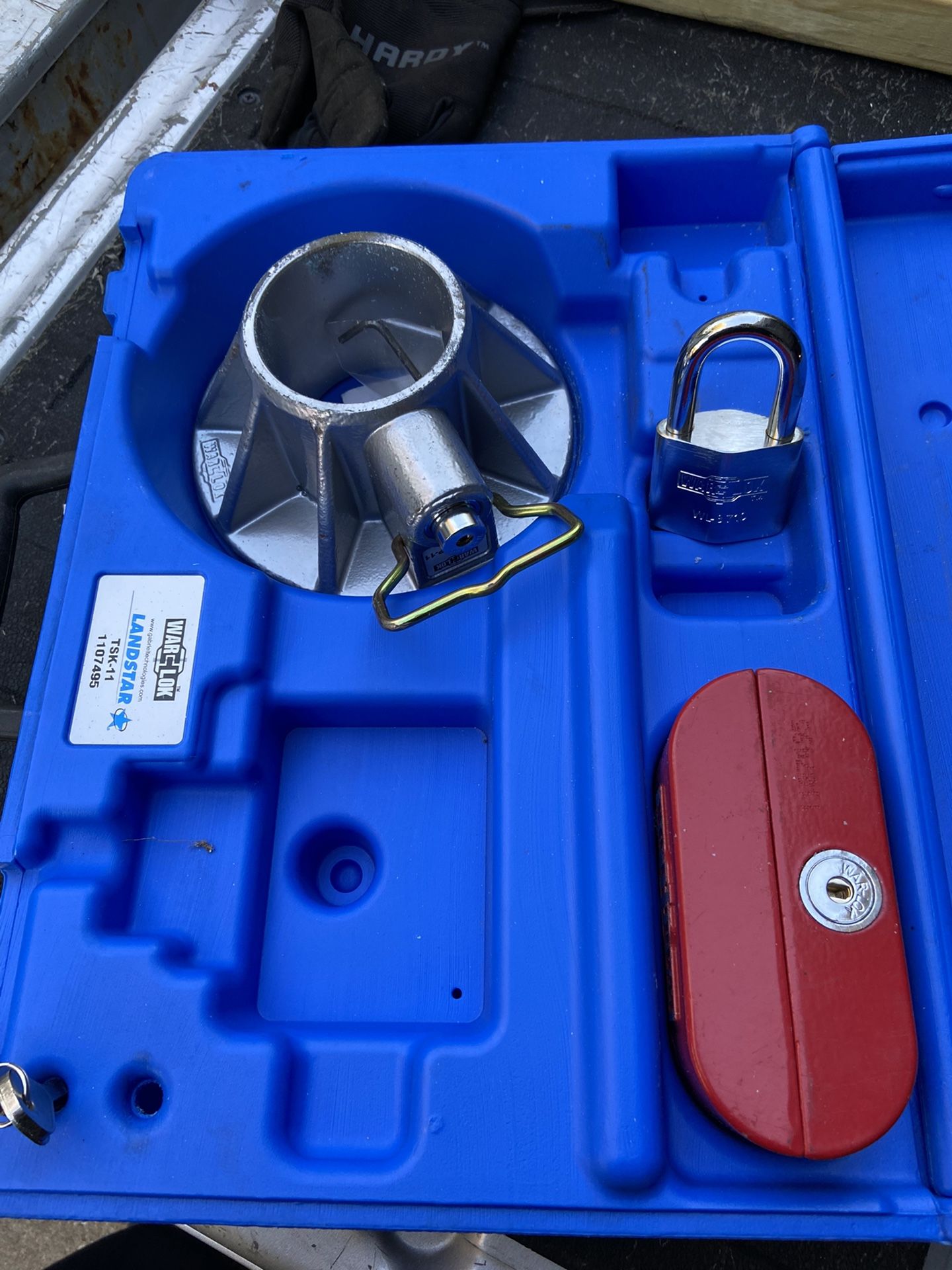 Locking System For A Commercial Trailer