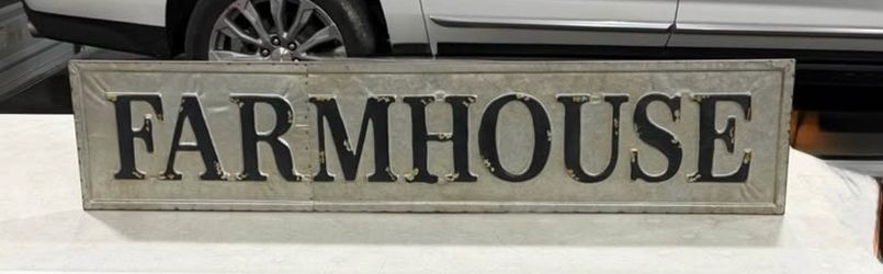 Farmhouse Metal Sign