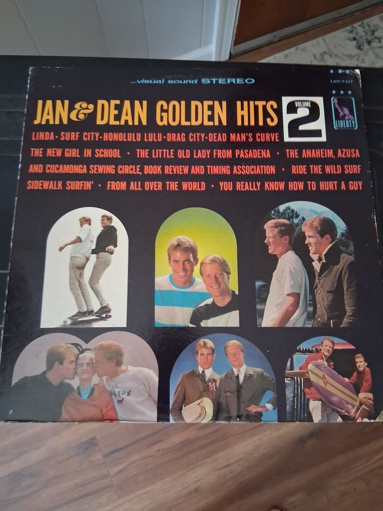 Jan An Dean's Golden Hits Vinyl Record