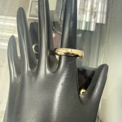 14kt Solid Weeding Band Gold Ring Size 11