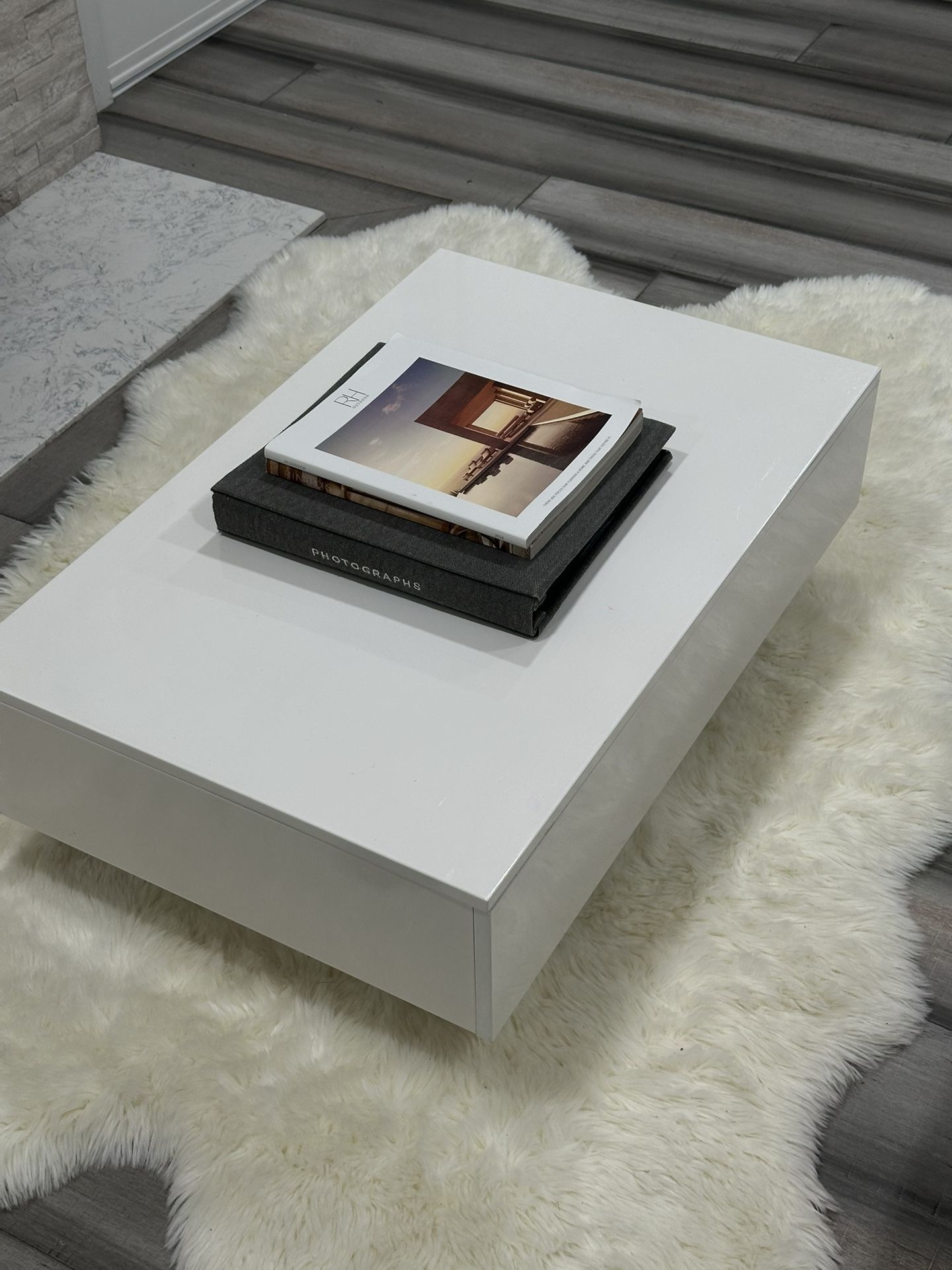 White Coffee Table