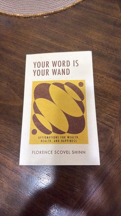 Book your word is your wand