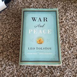 War And Peace- Good Used 
