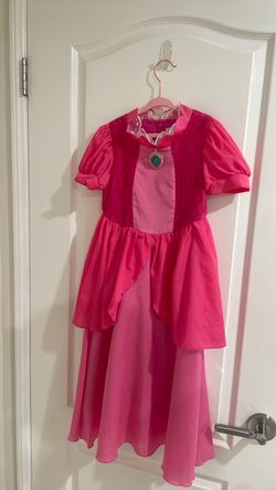 Princess Peach Girls Costume Dress
