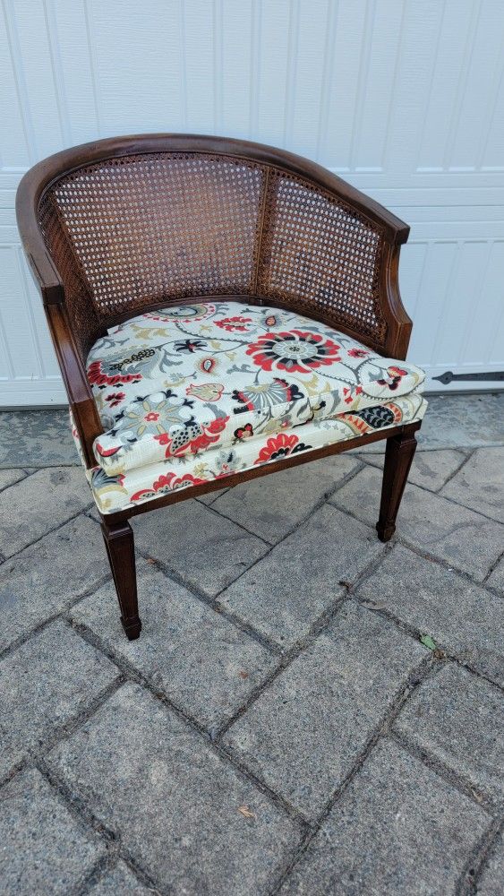 Vintage Cane Back Chair