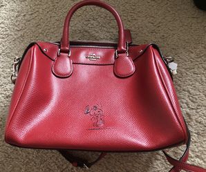 Coach snoopy crossbody tote bag