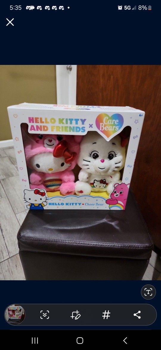 Hello Kitty And Friends X CARE BEARS