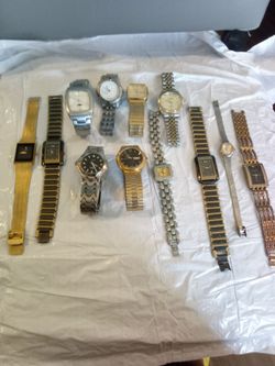 Collectible watches works good all.12.for $50