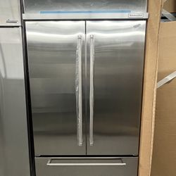 2023 Kitchen Aid Built In French Door Refrigerator 42” Wide