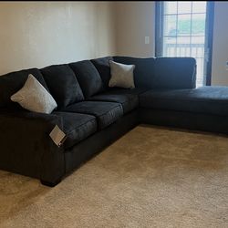 Sofa, L-Shaped, Blue
