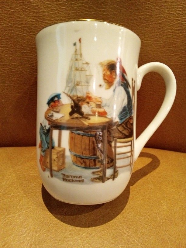 Norman Rockwell Museum Mug For A Good Boy 1982