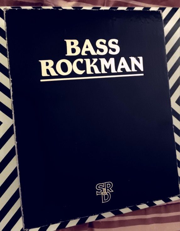 Bass Rockman Tom SCHOLZ Headphone Practice Amp Analog Chorus Comp Distortion 80s
