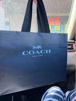 New coach purse used once