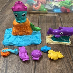 7 Piece Under The Sea Play-dough Set