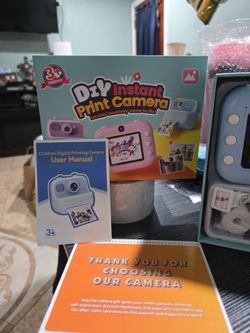 Instant print camera kids