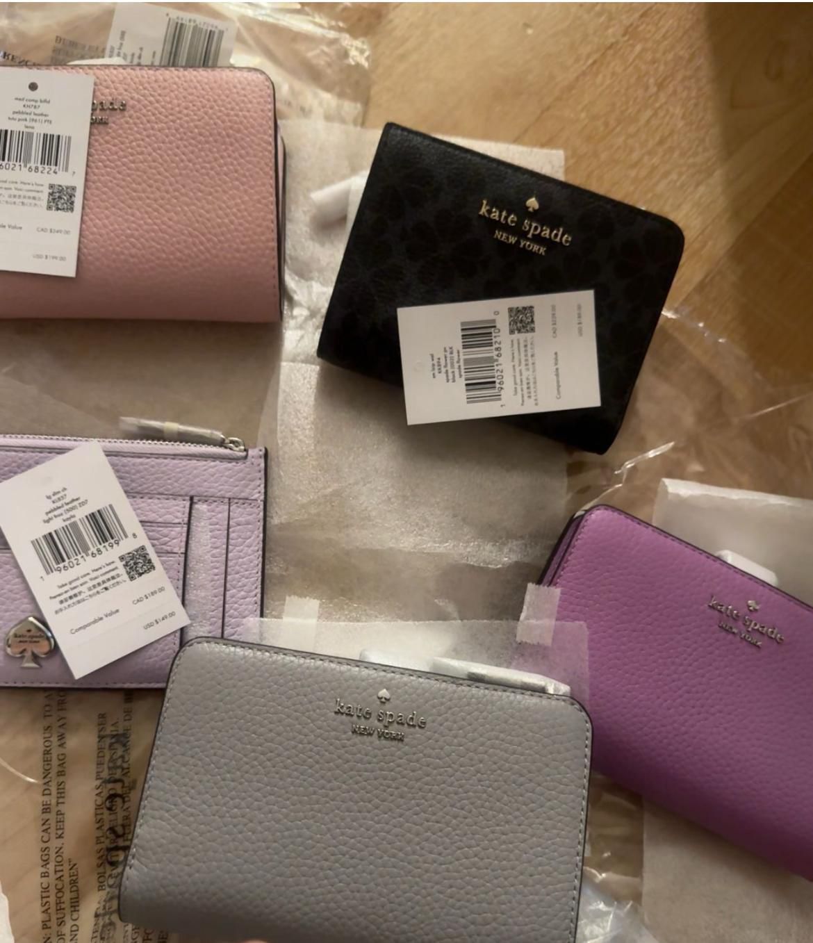 Kate Spade wallets And Card Holders NWT