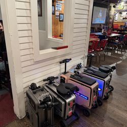 Scooter Design Suitcase Great for outdoor Family Fun