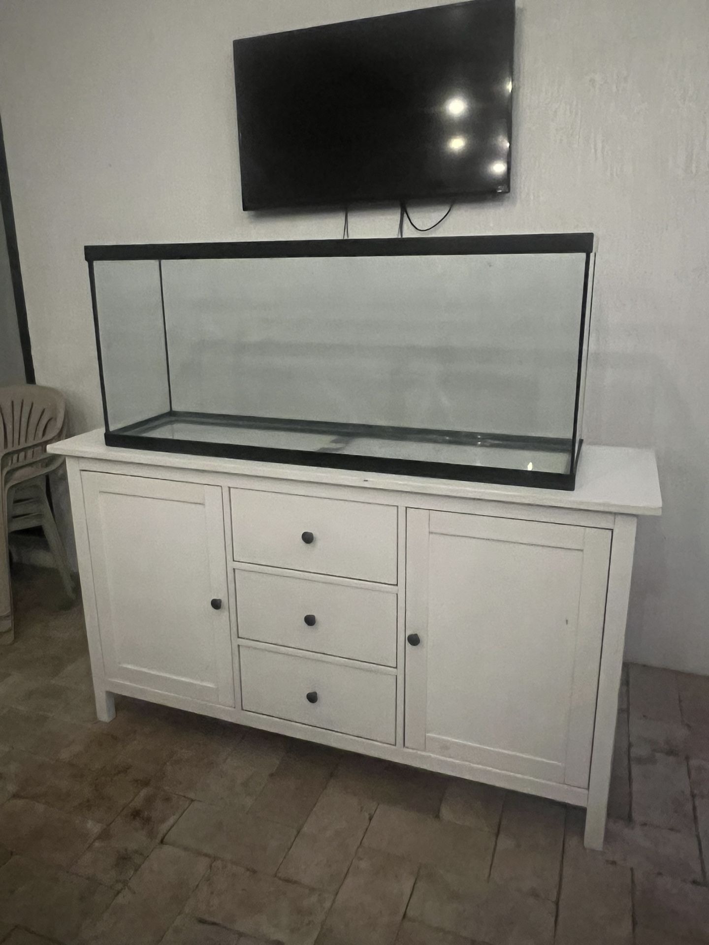 55 Gallon Reptile Tank 4 Ft Long & Stand, Bedding