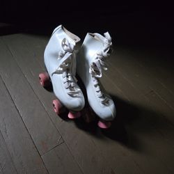 White Roller Skates