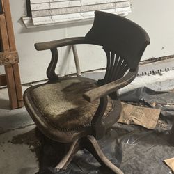 Free Old Vintage Cowhide Cha