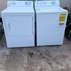 Set Washer and dryer ge