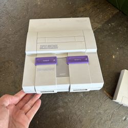 Super Nintendo entertainment system (SNES) 