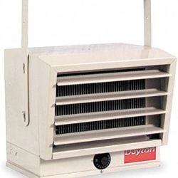 Best Electric Garage Workshop Heater by Dayton. Last Of American Made Units. Not from China.