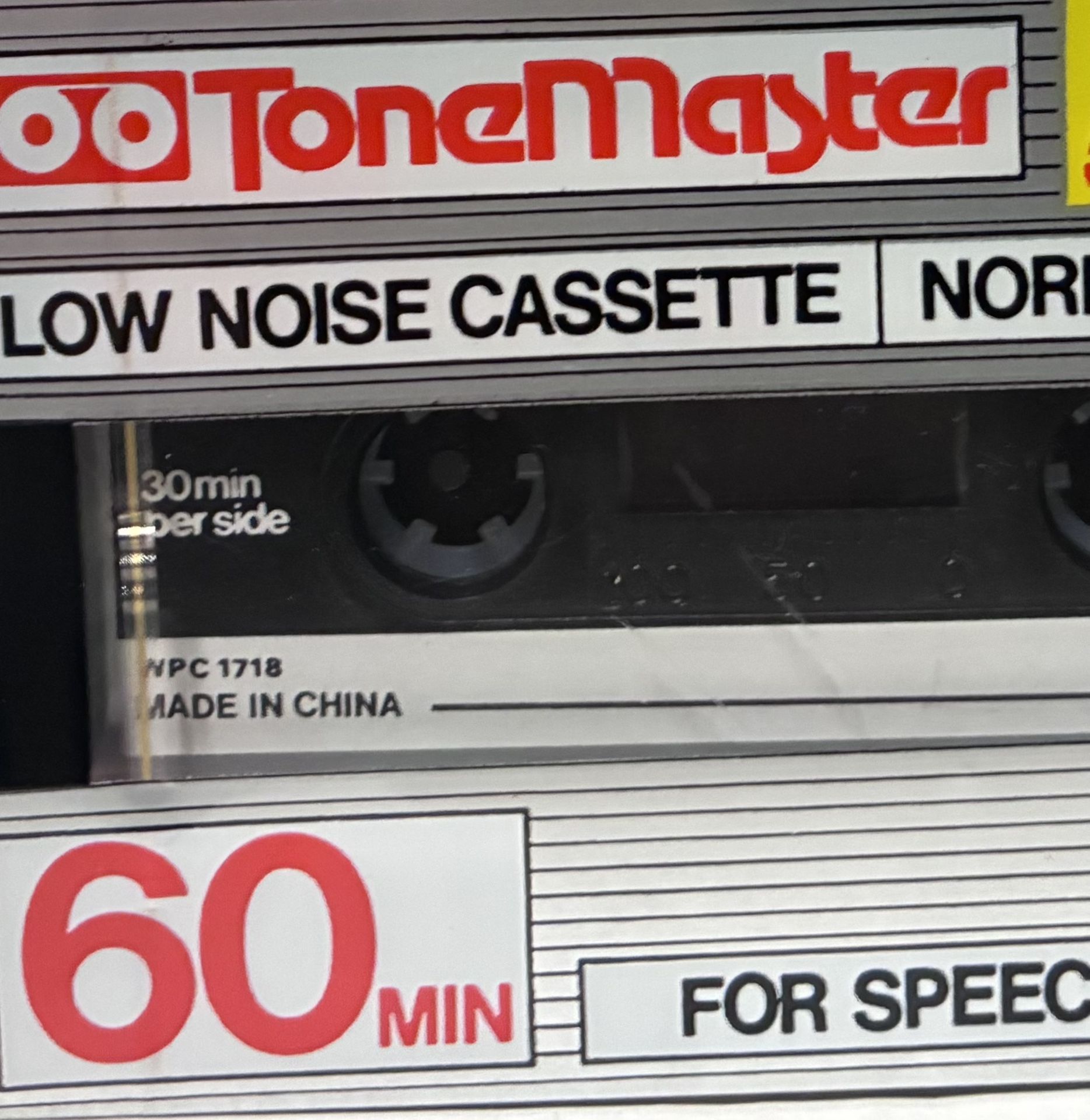ToneMaster Blank Audio Tape Cassette (NEW)
