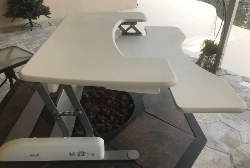 VariDesk Pro Plus 36 White Standing Desk