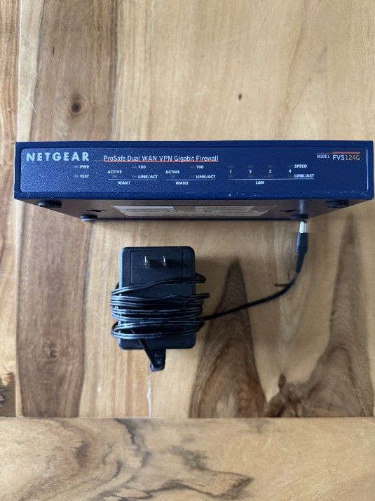 Netgear FVS124G Dual WAN VPN Gigabit Firewall
