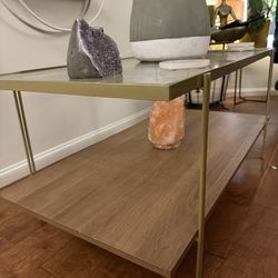Gold Coffee Table