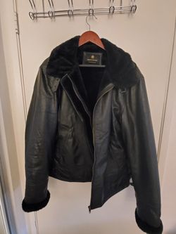 Mens L Genuine Leather