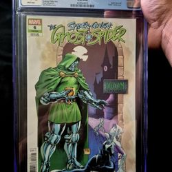 Spidergwen The Ghost Spider Issue#6 9.8 Cgc Graded