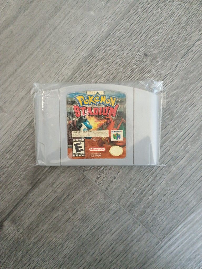 Pokémon Stadium (N64, 1997)
