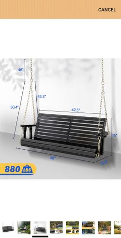 Outdoor Swing Bench