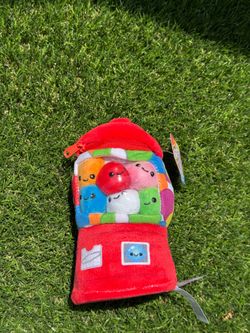 Fiesta Gumball Machine 7" Plush w/ Removable Gumballs NWT Retired Arcade Prize