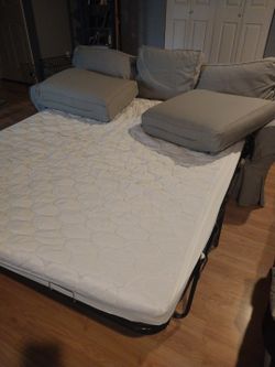 Pottery Barn Sleeper Sofa & Loveseat