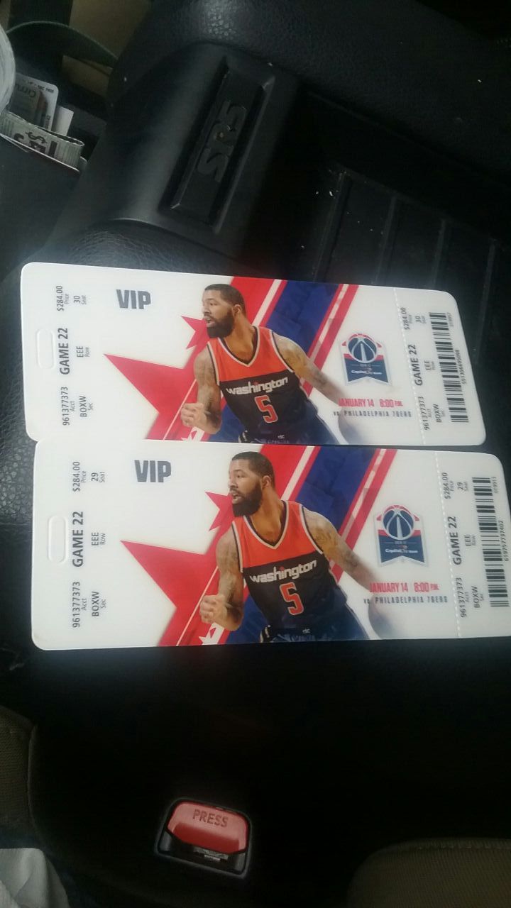 Wizards Sixers VIP All Inclusive tickets