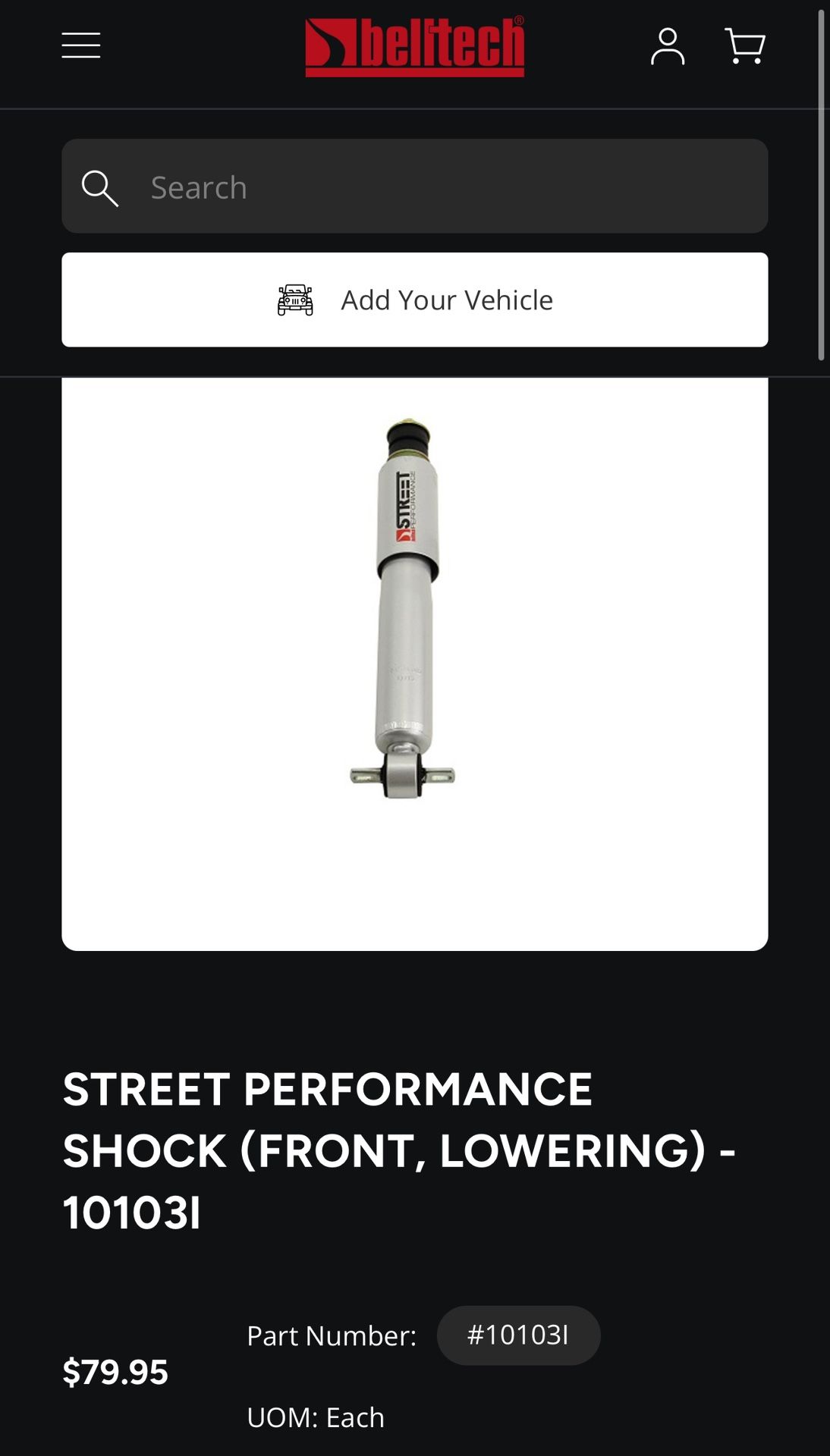 Bell tech Drop Shocks 